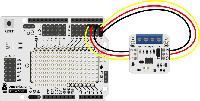 ПРОМСАТ - Изолированный преобразователь интерфейса USB в RS/RS/RS серии AR