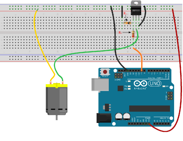 Arduino UNO урок 9 - Нагрузка